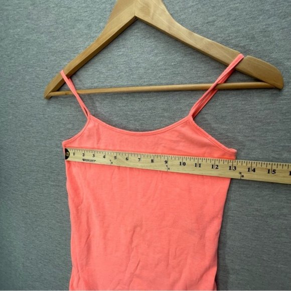 No Boundaries Heathered Orange Tank Top Size Medium 7-9 Juniors - Picture 6 of 7